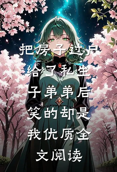 把房子过户给了私生子弟弟后，笑的却是我优质全文阅读