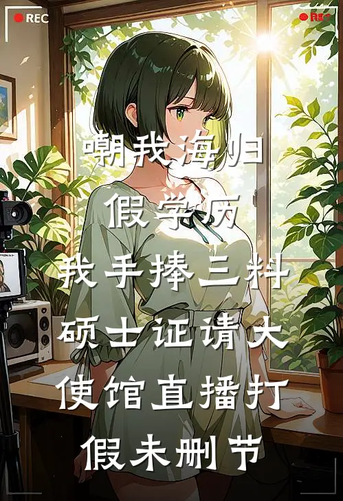 嘲我海归假学历，我手捧三料硕士证请大使馆直播打假未删节