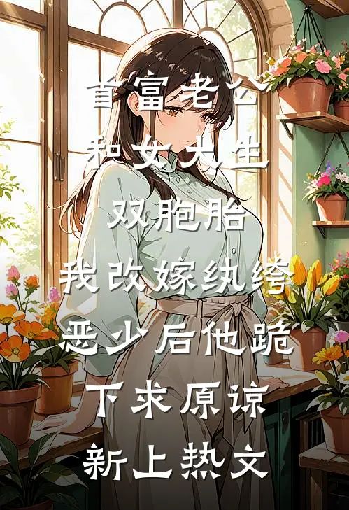 首富老公和女大生双胞胎，我改嫁纨绔恶少后他跪下求原谅新上热文