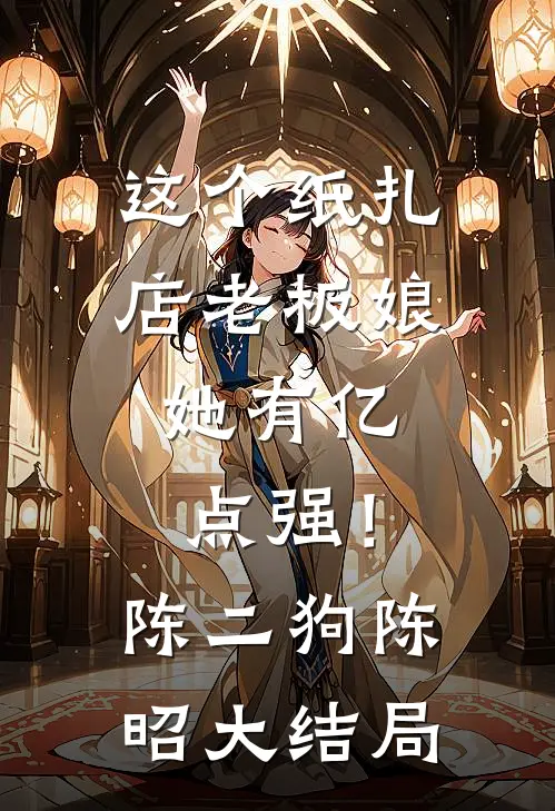 这个纸扎店老板娘，她有亿点强！陈二狗陈昭大结局