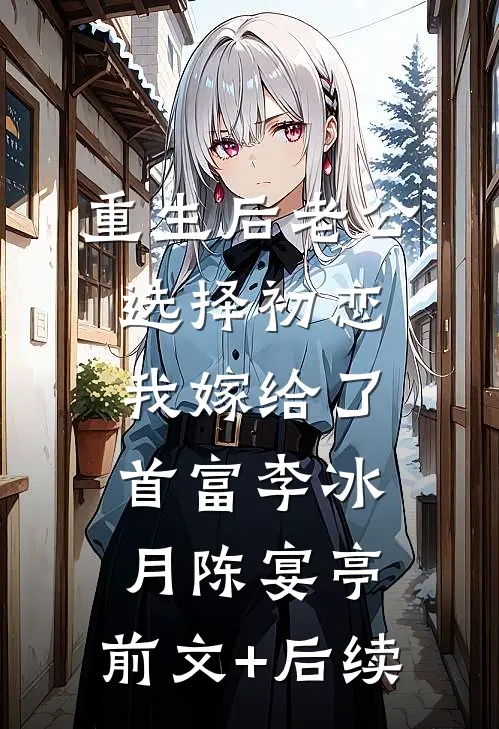 重生后老公选择初恋，我嫁给了首富李冰月陈宴亭:前文+后续