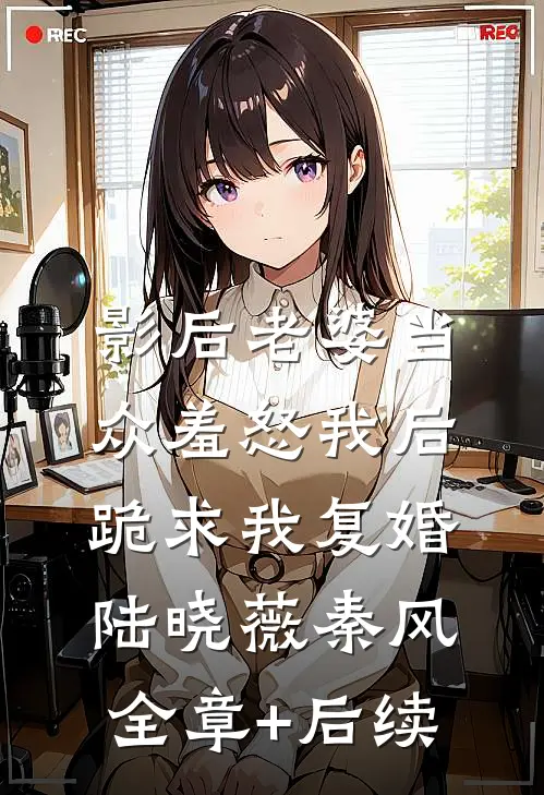 影后老婆当众羞怒我后，跪求我复婚陆晓薇秦风:全章+后续