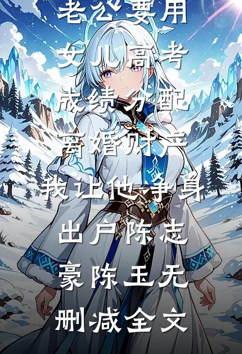 老公要用女儿高考成绩分配离婚财产，我让他净身出户陈志豪陈玉无删减全文