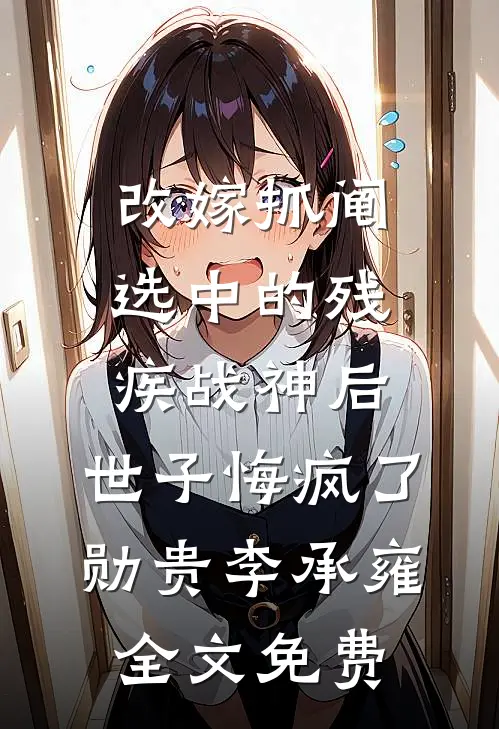 改嫁抓阄选中的残疾战神后，世子悔疯了勋贵李承雍全文免费