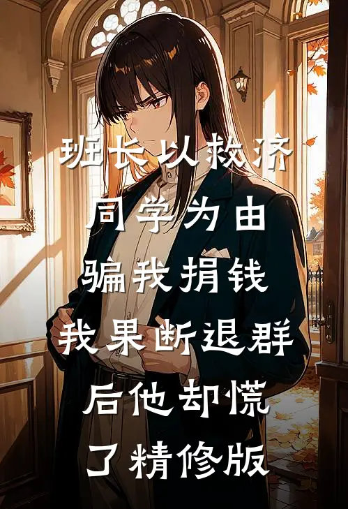 班长以救济同学为由骗我捐钱，我果断退群后他却慌了精修版