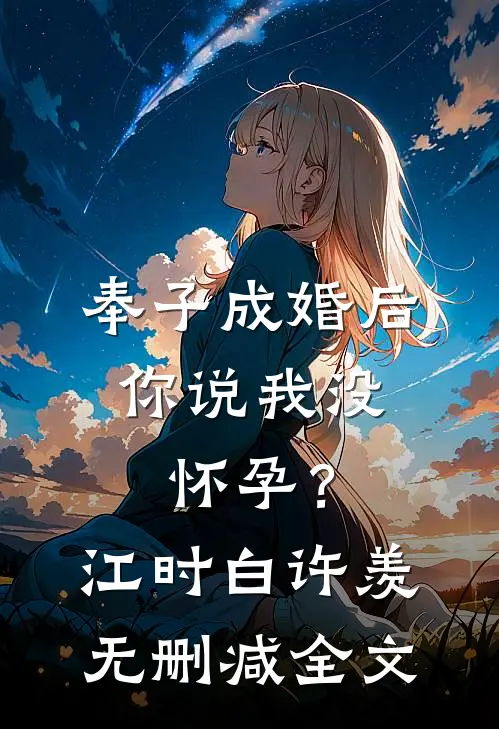 奉子成婚后，你说我没怀孕？江时白许羡无删减全文