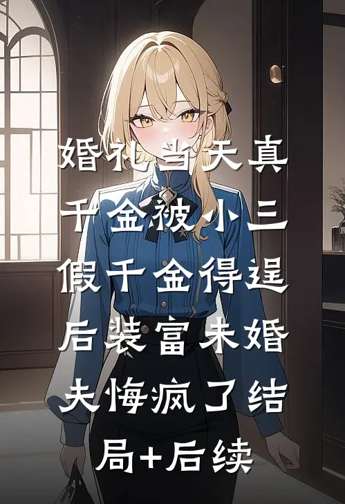 婚礼当天真千金被小三，假千金得逞后装富未婚夫悔疯了结局+后续