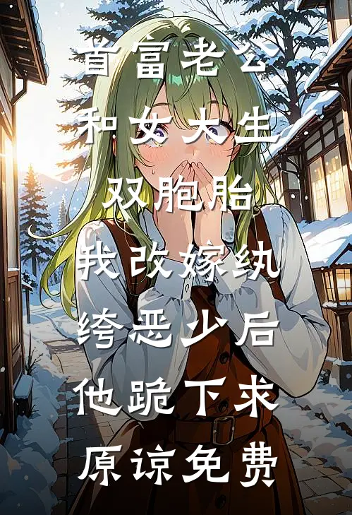 首富老公和女大生双胞胎，我改嫁纨绔恶少后他跪下求原谅免费