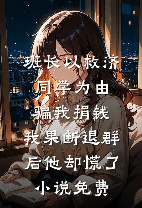 班长以救济同学为由骗我捐钱，我果断退群后他却慌了小说免费