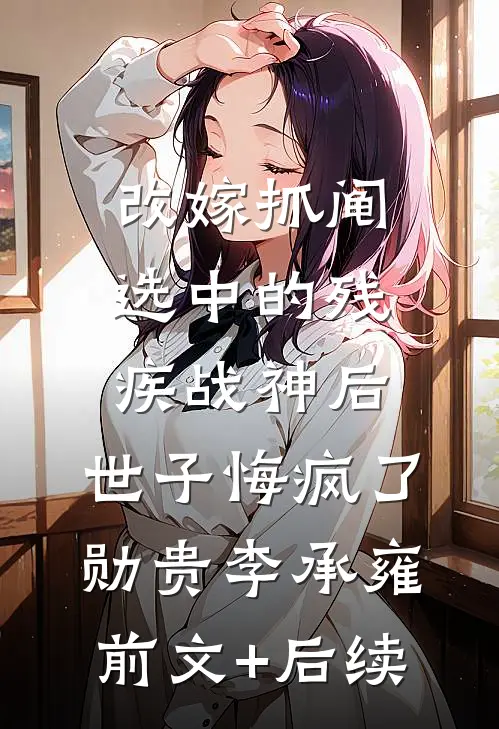 改嫁抓阄选中的残疾战神后，世子悔疯了勋贵李承雍前文+后续