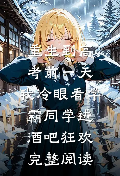 重生到高考前一天,我冷眼看学霸同学进酒吧狂欢完整阅读