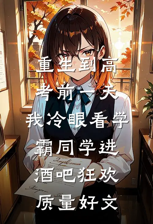 重生到高考前一天,我冷眼看学霸同学进酒吧狂欢质量好文