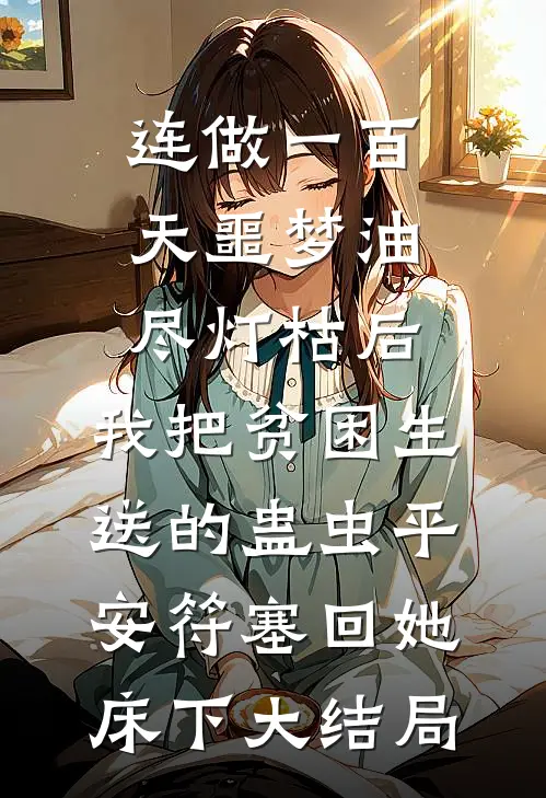 连做一百天噩梦油尽灯枯后，我把贫困生送的蛊虫平安符塞回她床下大结局