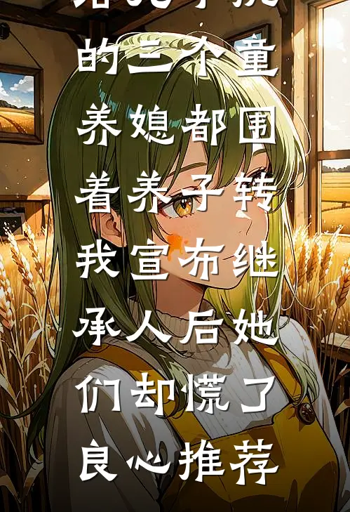 给儿子挑的三个童养媳都围着养子转，我宣布继承人后她们却慌了良心推荐