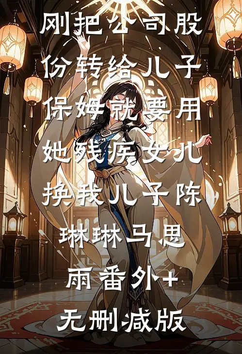 刚把公司股份转给儿子，保姆就要用她残疾女儿换我儿子陈琳琳马思雨番外+无删减版