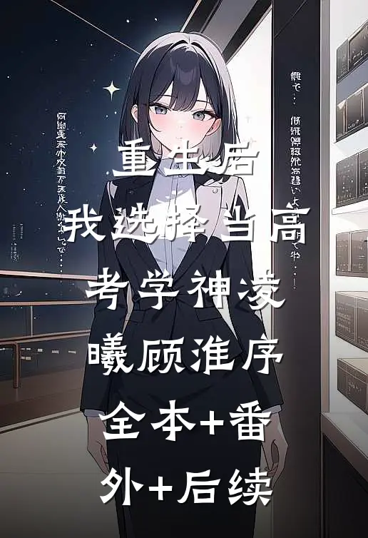 重生后，我选择当高考学神凌曦顾淮序:全本+番外+后续