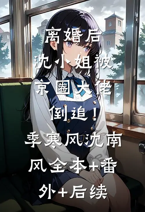 离婚后，沈小姐被京圈大佬倒追！季寒风沈南风:全本+番外+后续
