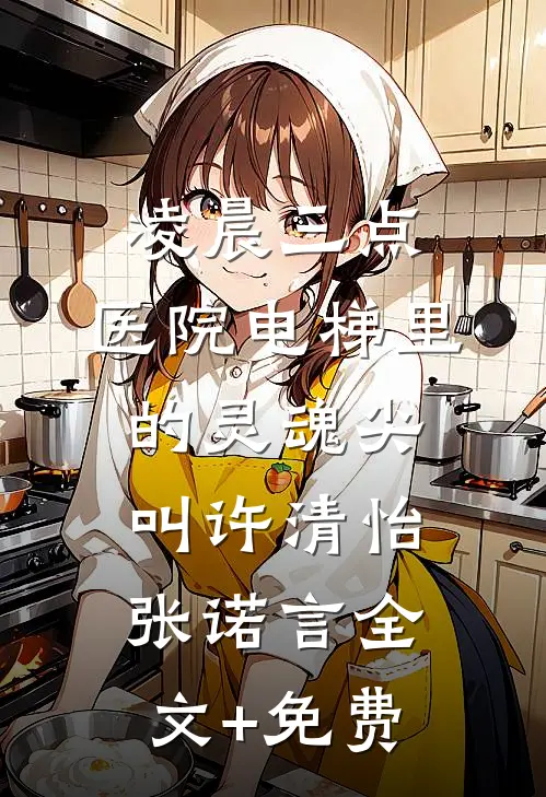 凌晨三点，医院电梯里的灵魂尖叫许清怡张诺言全文+免费