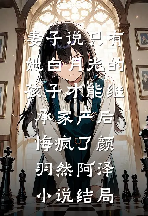 妻子说只有她白月光的孩子才能继承家产后，悔疯了颜羽然阿泽小说结局