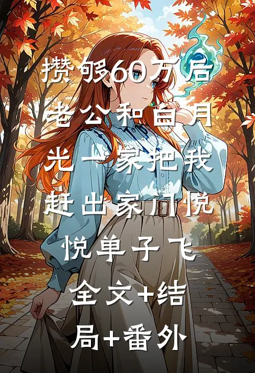 攒够60万后，老公和白月光一家把我赶出家门悦悦单子飞:全文+结局+番外