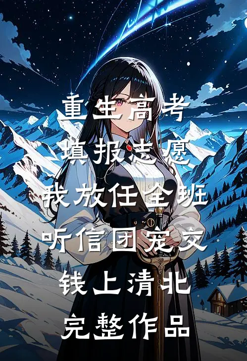 重生高考填报志愿，我放任全班听信团宠交钱上清北完整作品