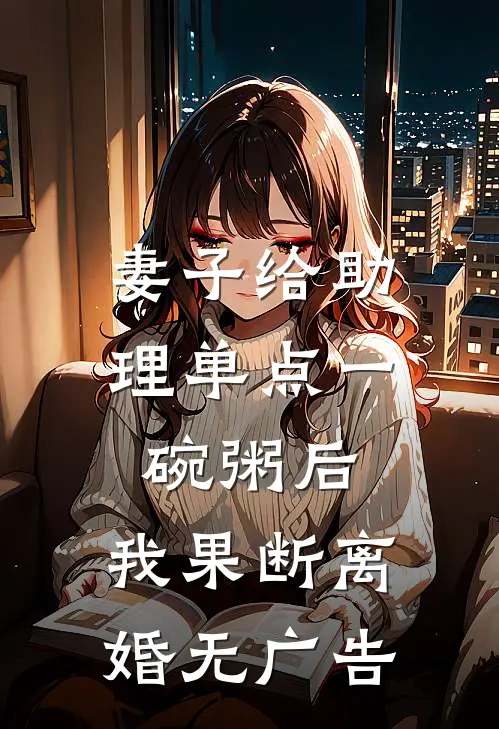 妻子给助理单点一碗粥后，我果断离婚无广告