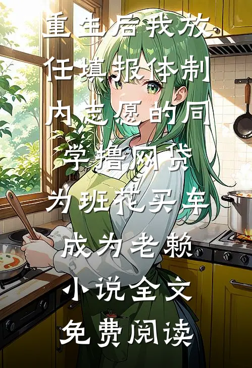 重生后我放任填报体制内志愿的同学撸网贷，为班花买车成为老赖小说全文免费阅读