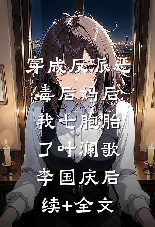 穿成反派恶毒后妈后，我七胞胎了叶澜歌李国庆后续+全文