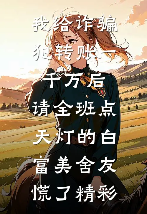 我给诈骗犯转账一千万后，请全班点天灯的白富美舍友慌了精彩