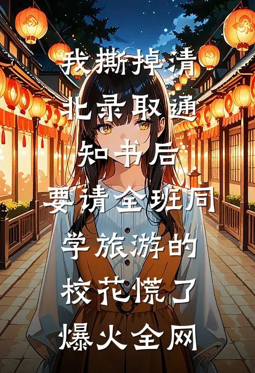 我撕掉清北录取通知书后，要请全班同学旅游的校花慌了爆火全网