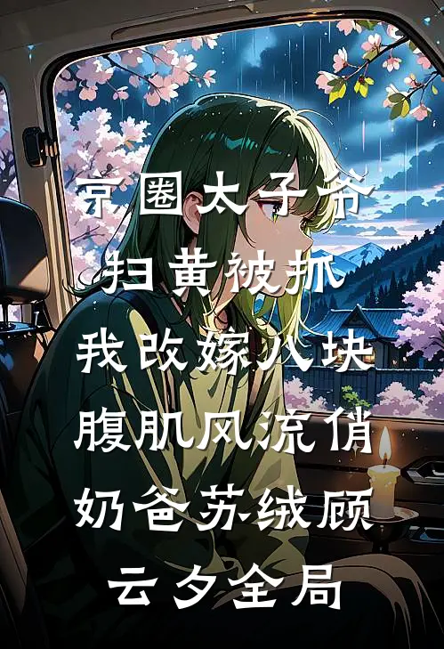 京圈太子爷扫黄被抓，我改嫁八块腹肌风流俏奶爸苏绒顾云夕全局