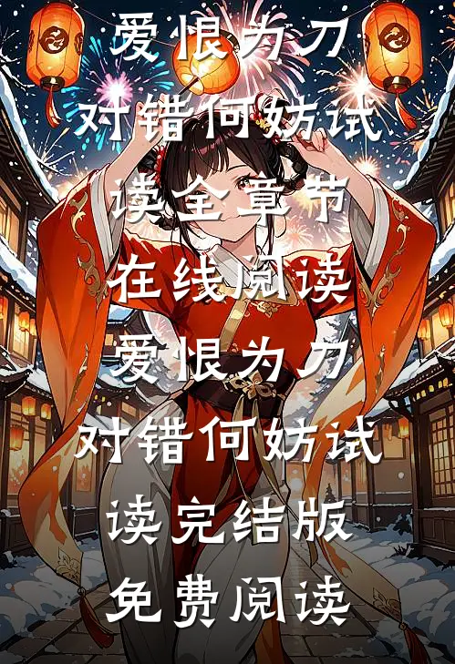 爱恨为刀,对错何妨试读