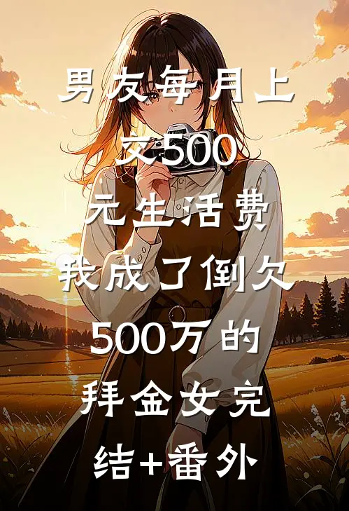男友每月上交500元生活费，我成了倒欠500万的拜金女完结+番外