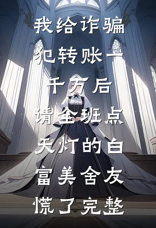 我给诈骗犯转账一千万后，请全班点天灯的白富美舍友慌了完整