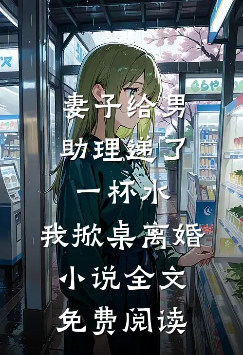 妻子给男助理递了一杯水，我掀桌离婚小说全文免费阅读