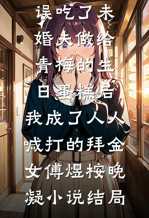 误吃了未婚夫做给青梅的生日蛋糕后，我成了人人喊打的拜金女傅煜桉晚凝小说结局