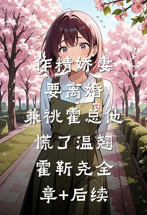 作精娇妻要离婚，兼祧霍总他慌了温翘霍靳尧全章+后续