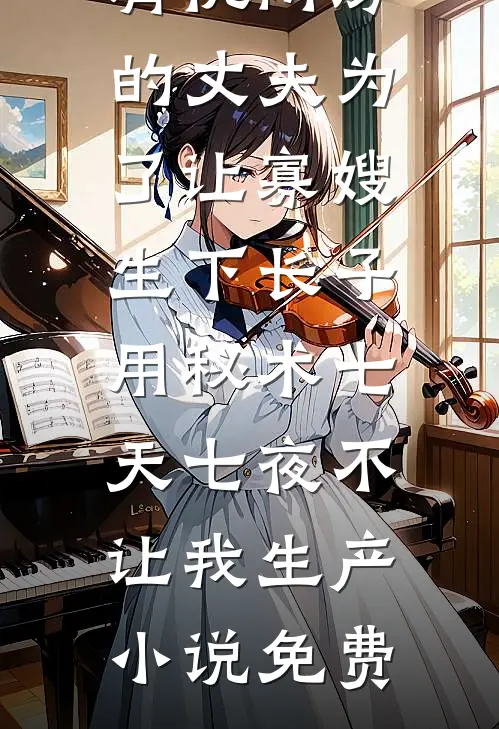 肩祧两房的丈夫为了让寡嫂生下长子，用秘术七天七夜不让我生产小说免费