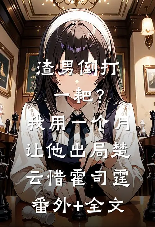 渣男倒打一耙？我用一个月让他出局楚云惜霍司霆(番外)+(全文)