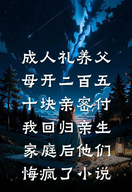 成人礼养父母开二百五十块亲密付，我回归亲生家庭后他们悔疯了小说