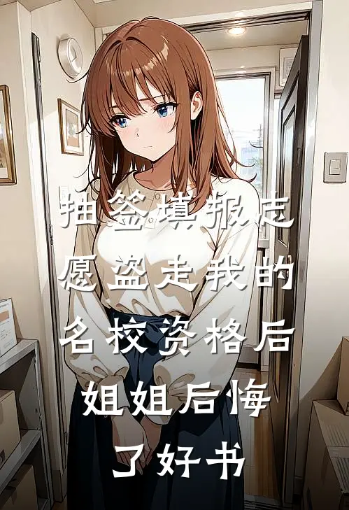 抽签填报志愿盗走我的名校资格后，姐姐后悔了好书