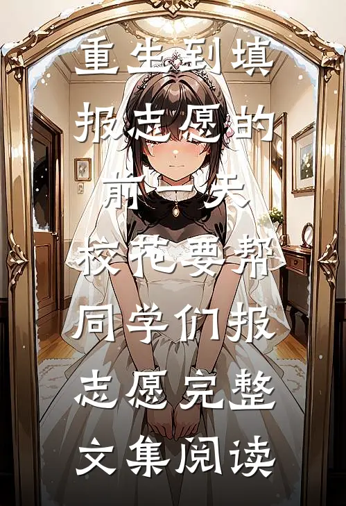重生到填报志愿的前一天，校花要帮同学们报志愿完整文集阅读