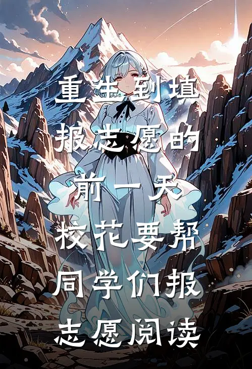 重生到填报志愿的前一天，校花要帮同学们报志愿阅读