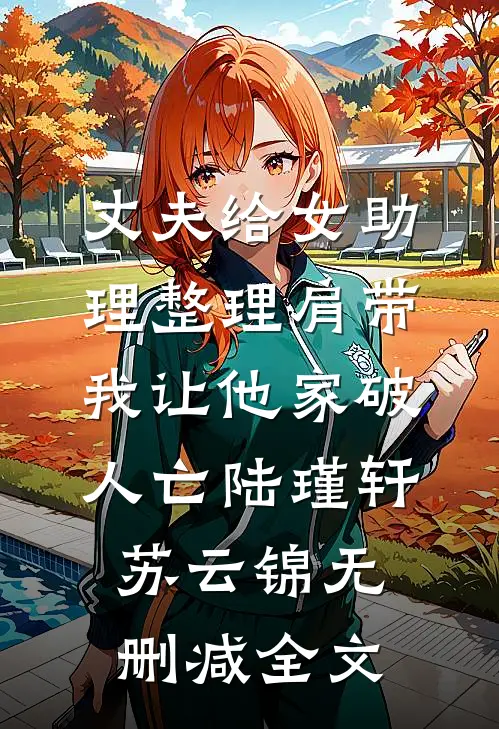 丈夫给女助理整理肩带，我让他家破人亡陆瑾轩苏云锦无删减全文