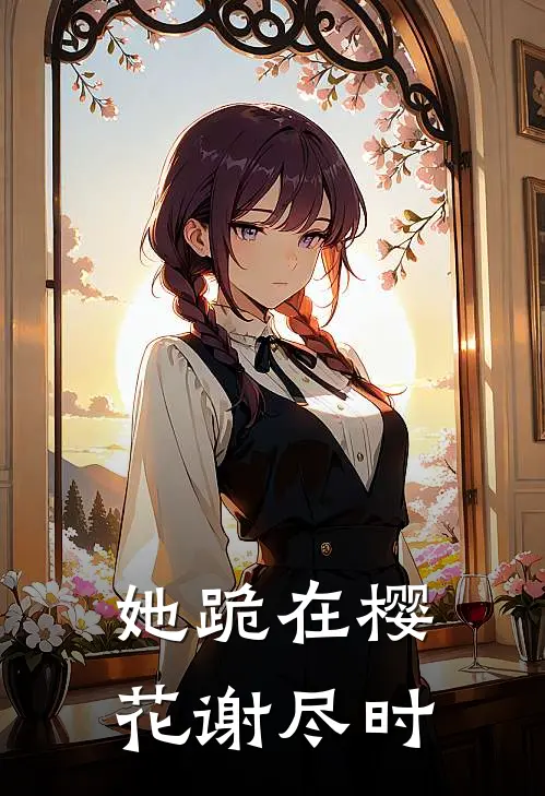 她跪在樱花谢尽时