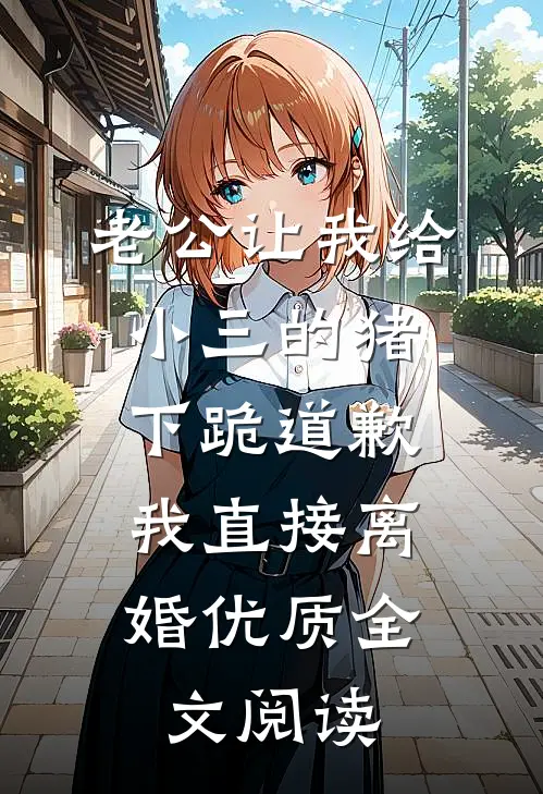 老公让我给小三的猪下跪道歉，我直接离婚优质全文阅读