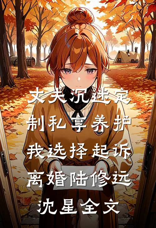 丈夫沉迷定制私享养护，我选择起诉离婚陆修远沈星全文