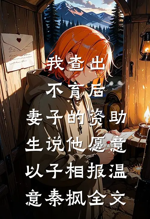 我查出不育后，妻子的资助生说他愿意以子相报温意秦枫全文
