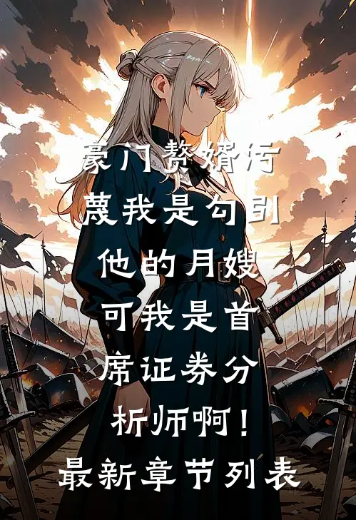 豪门赘婿污蔑我是勾引他的月嫂，可我是首席证券分析师啊！最新章节列表